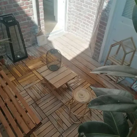 Chez Mamie Framboise Centre Avec Courette 公寓